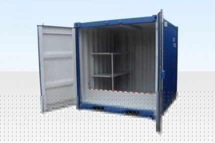 8FT X 8FT RAISED BUNDED STORE